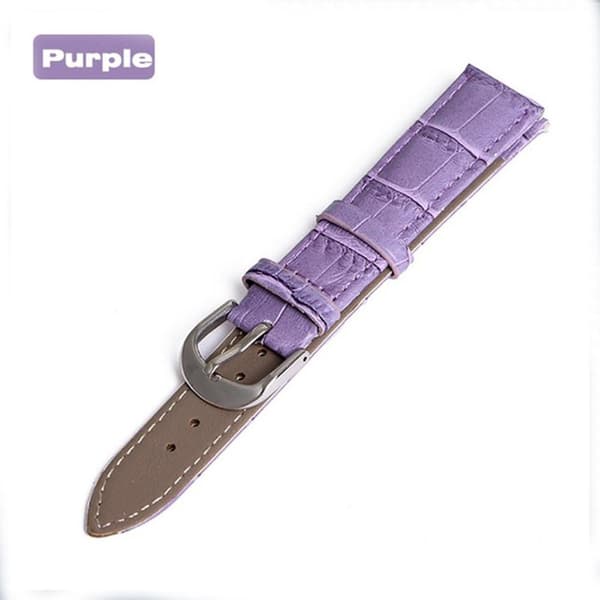 Stilsäkert Vintage-Design Klockarmband i PU-Läder