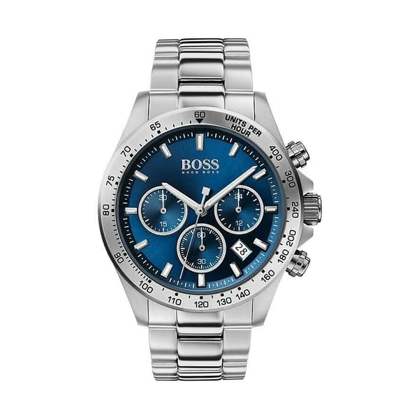 NEW Hugo Boss HB 1513755 Hero Sport Lux Chronograph Blue Dial Men's