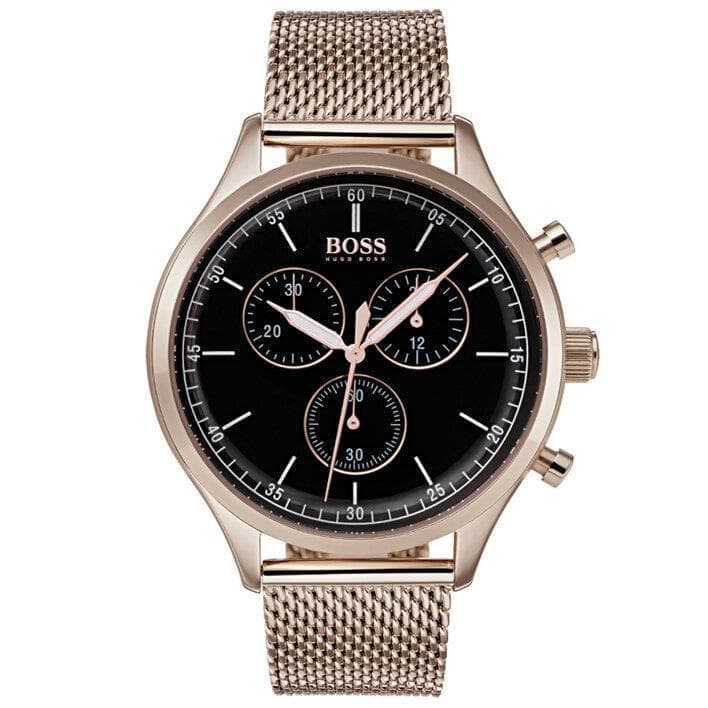 Hugo Boss 1513548 Rose-Tone Steel Chronograph Herrklocka