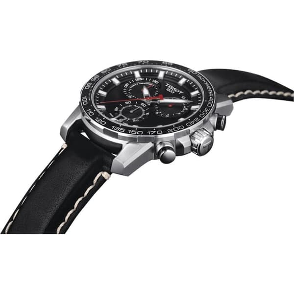 Tissot T125.617.16.051.00 Supersport Chronograph kvartsi Musta Dial miesten katsella