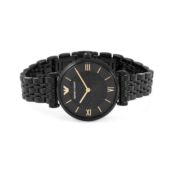 Emporio Armani AR11245 Analog Sort Dial Kvinders Watch