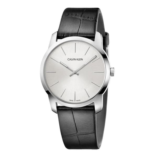 Calvin Klein K2G221C6 Kaupunki laajentaminen kvartsi hopea Dial Unisex Watch