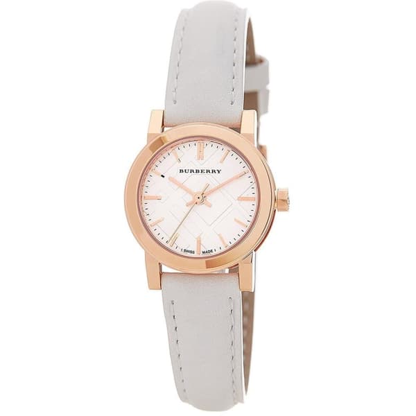 Burberry BU9209 Rose Gold Tone vitt kvinnors Watch