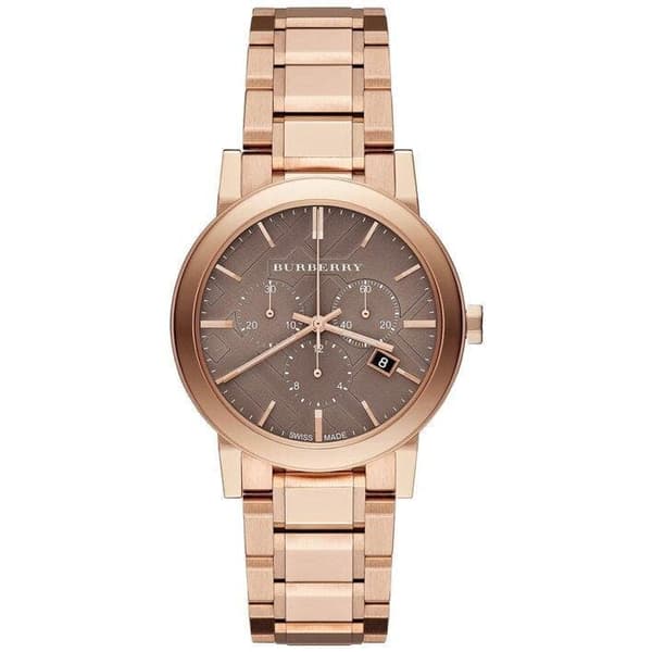Burberry BU9754 City Rose Gold-Tone damklocka
