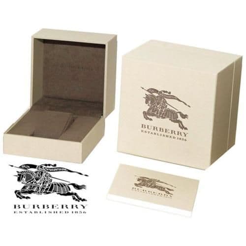 Burberry BU9000 hopea kellotaulu ruostumattomasta teräksestä unisex-kello