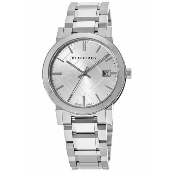 Burberry BU9000 Silver Urtavla rostfritt stål unisexklocka