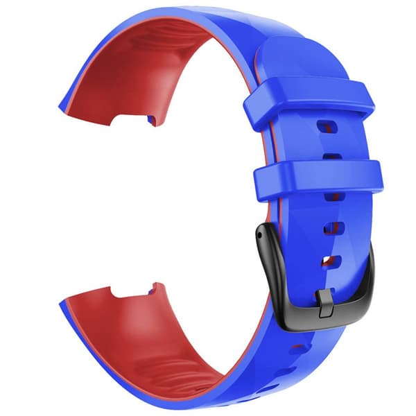 Twin Sport Armband Fitbit Charge 4 - Blå/röd