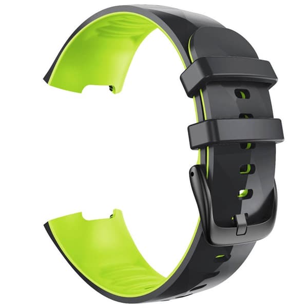 Twin Sport armbånd Fitbit Charge 3 - Svart/lime