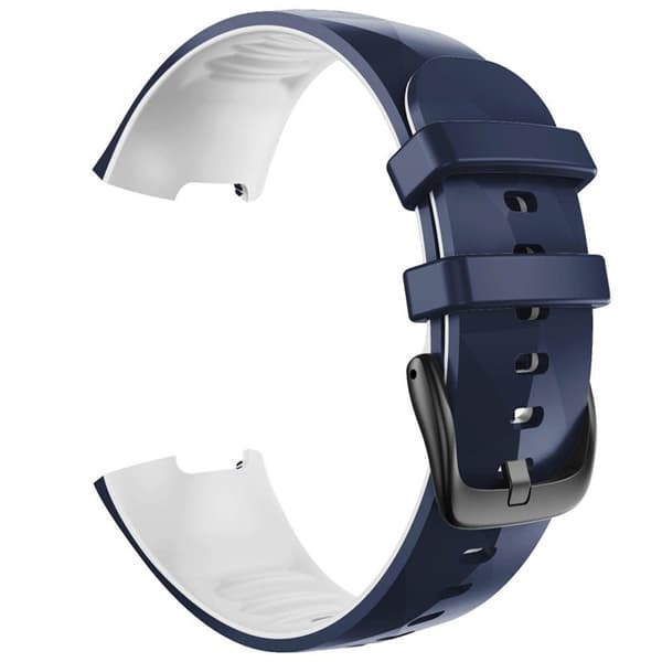 Twin Sport Armband Fitbit Charge 3 - Blå/vit