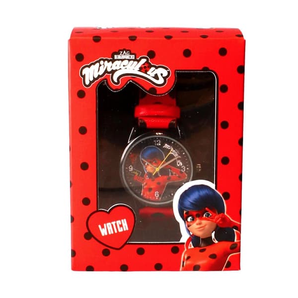 Miraculous ladybug barneklokke analogt armbåndsur klokke