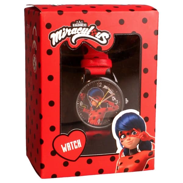 Miraculous ladybug barneklokke analogt armbåndsur klokke