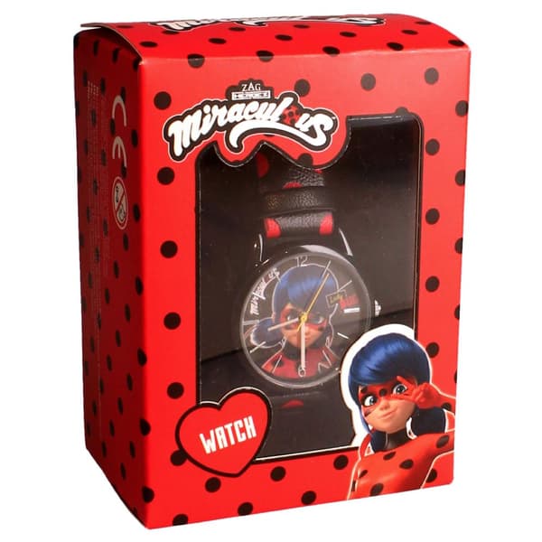 Miraculous ladybug barneklokke analogt armbåndsur klokke