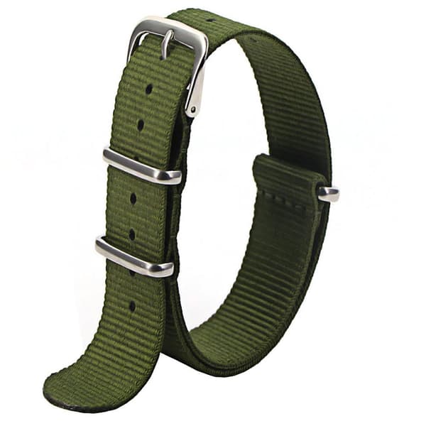 Klockarmband Natoband / nylonband 22 mm olika färger