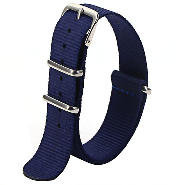 Klockarmband Natoband / nylonband 22 mm olika färger
