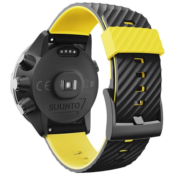 Twin Sport armbånd Suunto 7 - Svart/gul
