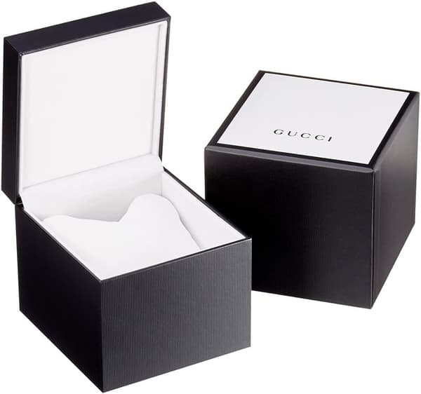 Gucci YA133309 Lukitus G Ruskea Dial Ruskea PVD Naisten Watch