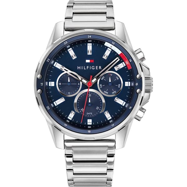 Tommy Hilfiger 1791788 monitoiminen Mason Steel/Blue miesten kello