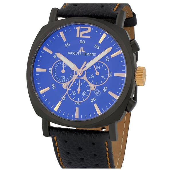 Mens Watch Jacques Lemans 1-1645.1O, Quartz, 46mm, 10ATM