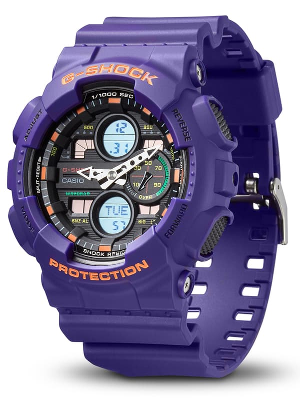 Mens Watch Casio GA-140-6AER, Quartz, 51mm, 20ATM
