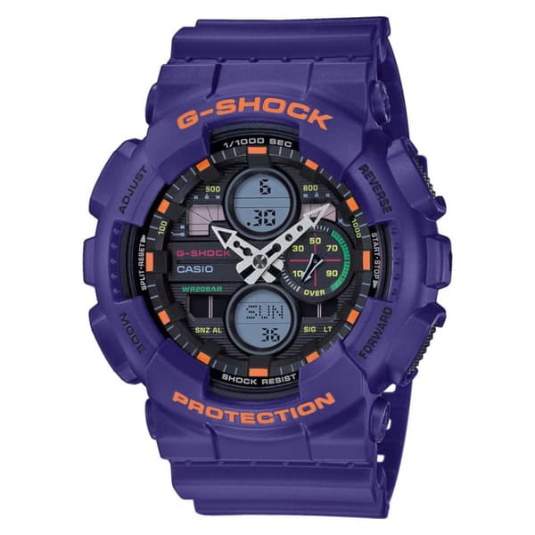 Mens Watch Casio GA-140-6AER, Quartz, 51mm, 20ATM