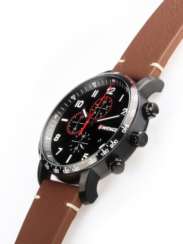 Mens Watch Wenger 01.1543.107, Quartz, 44mm, 10ATM