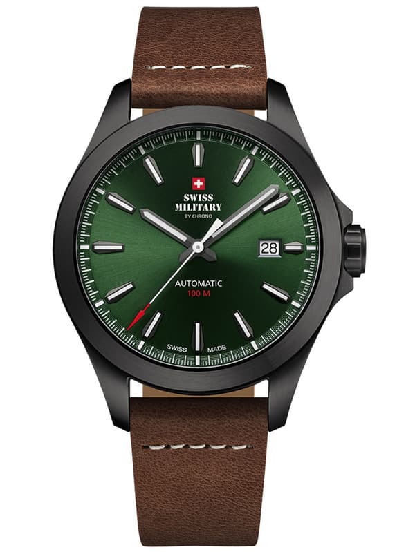 Mens Watch Swiss Military By Chrono SMA34077.12, Automatic, 42mm, 10ATM