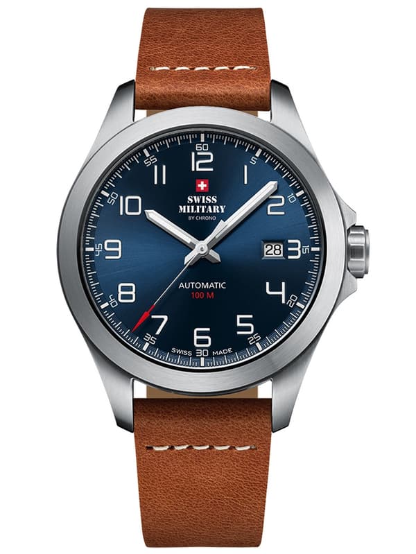 Mens Watch Swiss Military By Chrono SMA34077.03, Automatic, 42mm, 10ATM