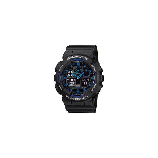 Mens Watch Casio GA-100-1A2ER, Quartz, 51mm, 20ATM