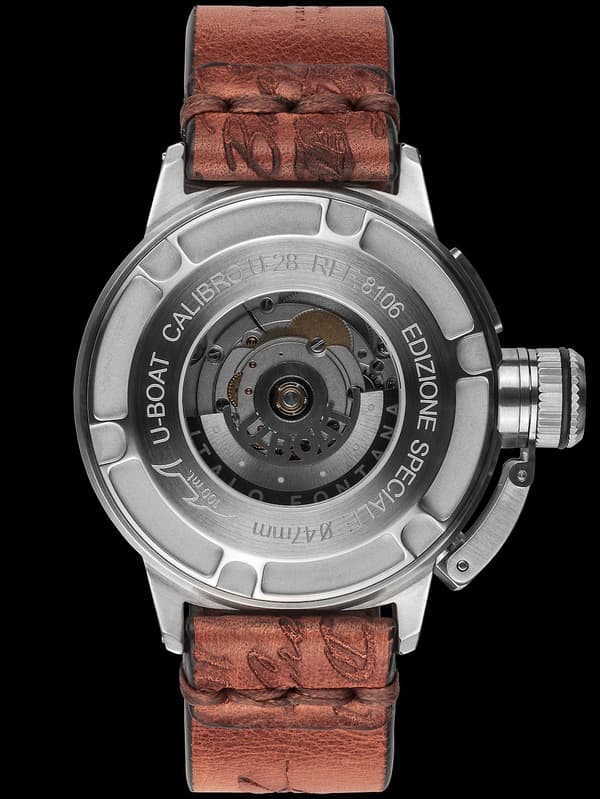 Mens Watch U-Boat 8106, Automatic, 47mm, 10ATM
