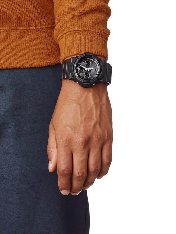 Mens Watch Casio GAW-100B-1AER, Quartz, 52mm, 20ATM
