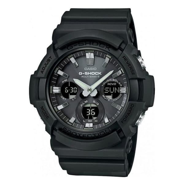 Mens Watch Casio GAW-100B-1AER, Quartz, 52mm, 20ATM
