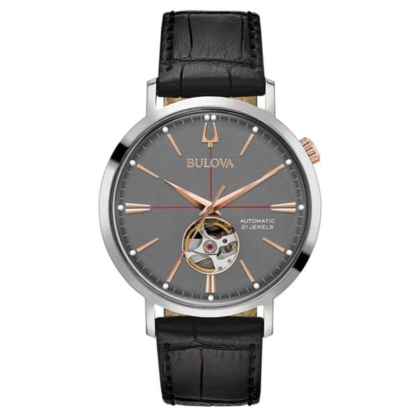Mens Watch Bulova 98A187, Automatic, 42mm, 3ATM