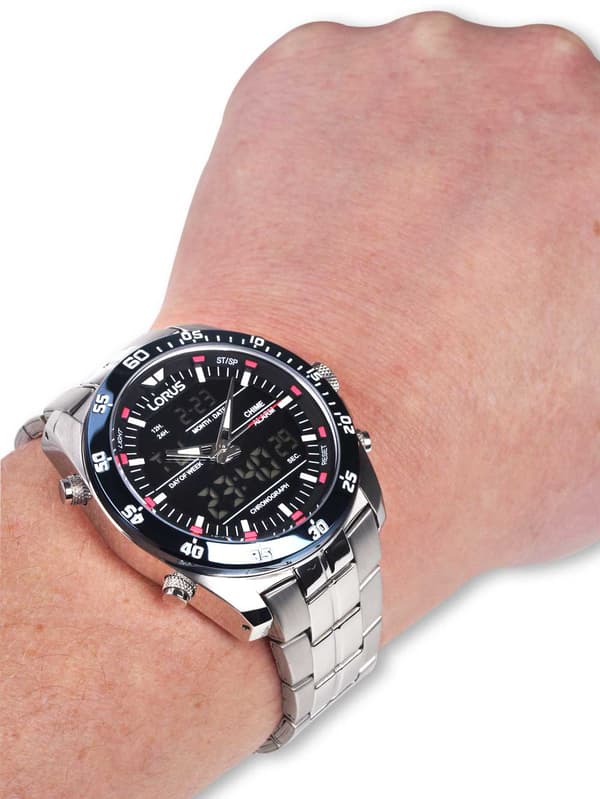 Mens Watch Lorus RW623AX9, Quartz, 46mm, 10ATM