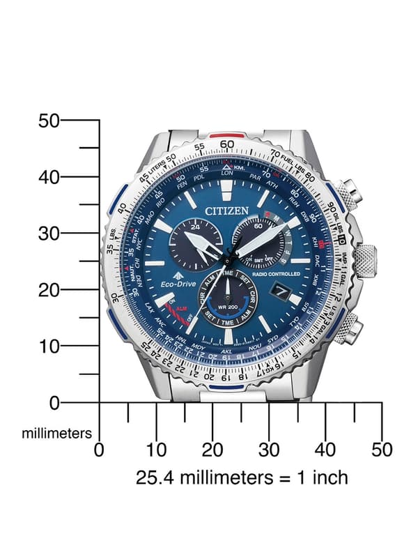 Mens Watch Citizen CB5000-50L, Quartz, 45mm, 20ATM
