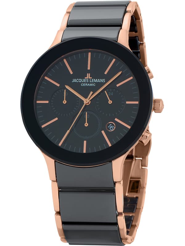 Mens Watch Jacques Lemans 1-1854C, Quartz, 42mm, 5ATM