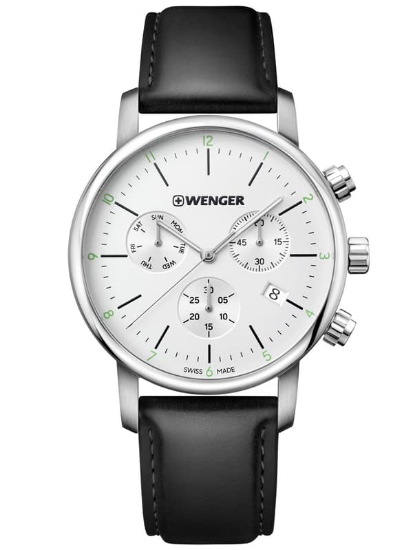 Mens Watch Wenger 01.1743.118, Quartz, 44mm, 10ATM