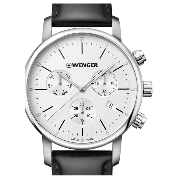 Mens Watch Wenger 01.1743.118, Quartz, 44mm, 10ATM