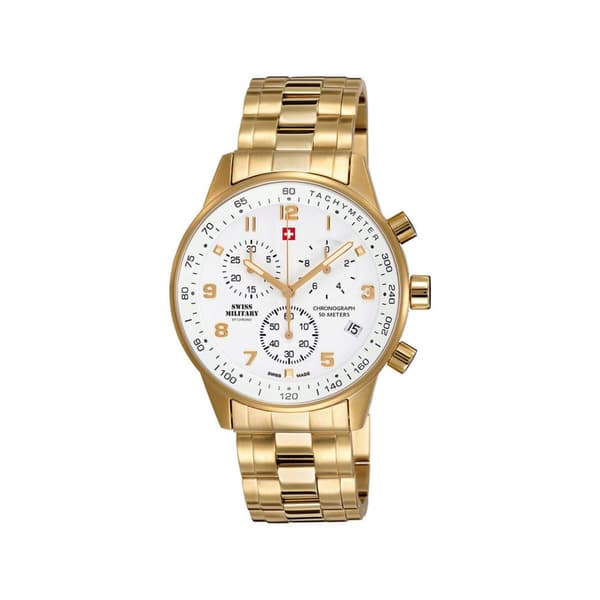 Mens Watch Swiss Military By Chrono SM34012.03, Quartz, 41mm, 5ATM