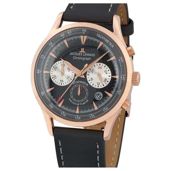Mens Watch Jacques Lemans 1-2068E, Quartz, 41mm, 5ATM