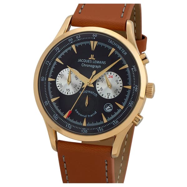 Mens Watch Jacques Lemans 1-2068J, Quartz, 41mm, 5ATM