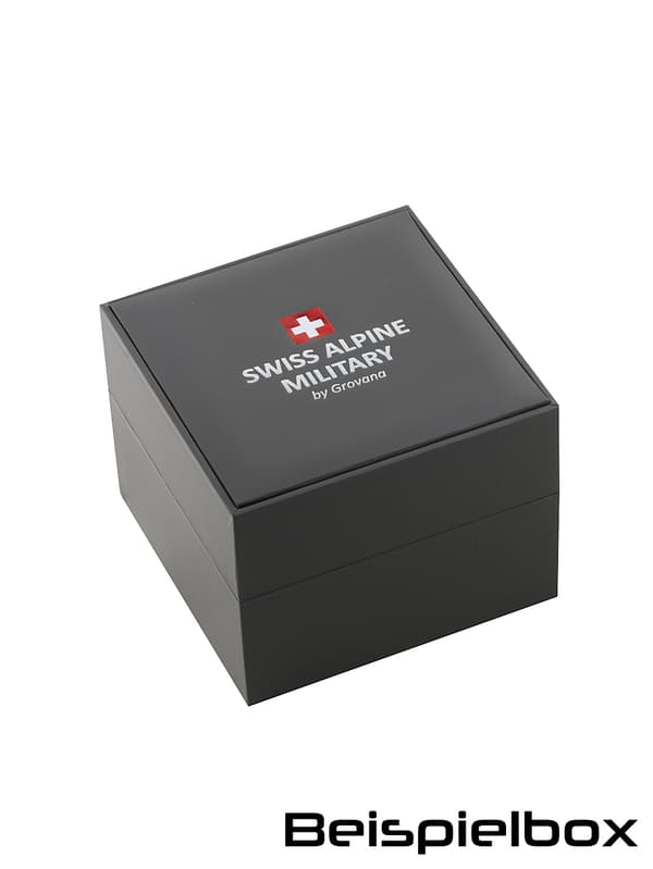 Mens Watch Swiss Alpine Military 7043.9137, Quartz, 46mm, 10ATM
