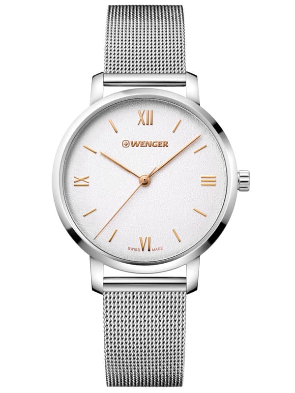 Ladies Watch Wenger 01.1731.104, Quartz, 38mm, 10ATM