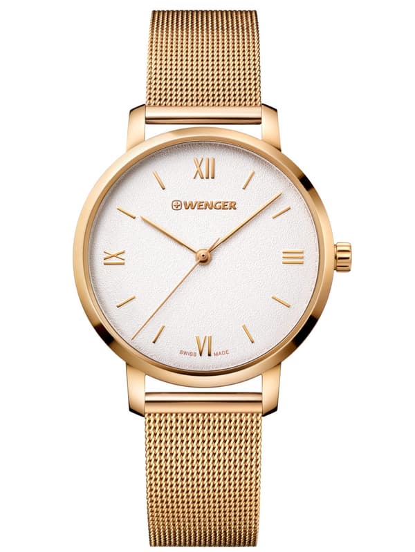 Ladies Watch Wenger 01.1731.107, Quartz, 38mm, 10ATM