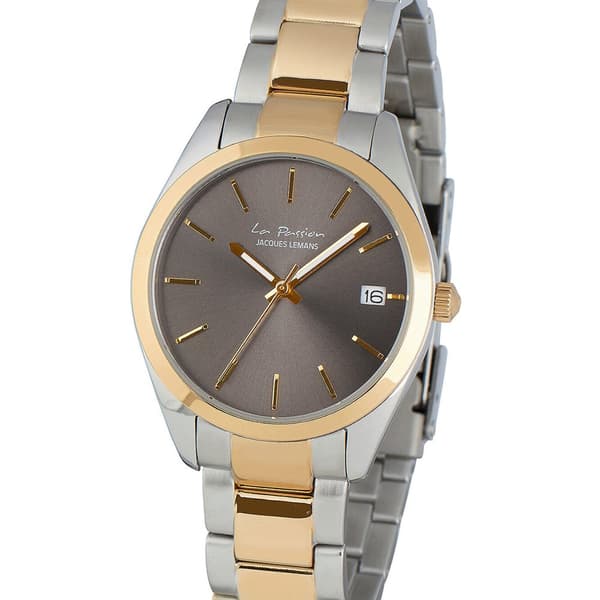 Ladies Watch Jacques Lemans LP-132G, Quartz, 34mm, 10ATM