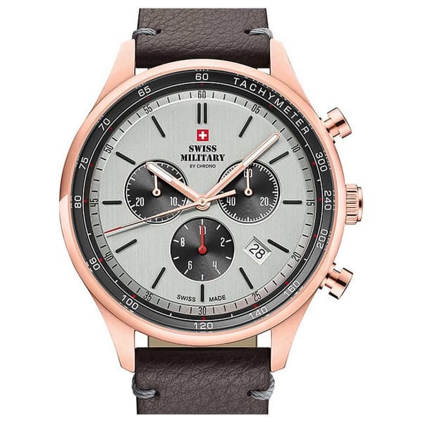 Mens Watch Swiss Military By Chrono SM34081.09, Quartz, 42mm, 10ATM