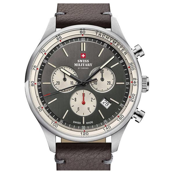 Mens Watch Swiss Military By Chrono SM34081.12, Quartz, 42mm, 10ATM