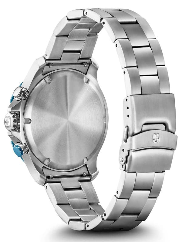 Mens Watch Wenger 01.0643.119, Quartz, 43mm, 20ATM
