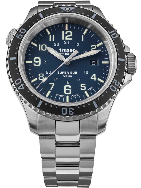 Mens Watch Traser H3 109373, Quartz, 46mm, 50ATM