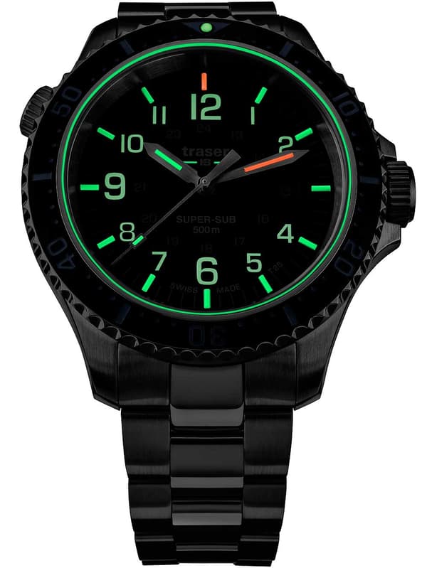 Mens Watch Traser H3 109375, Quartz, 46mm, 50ATM