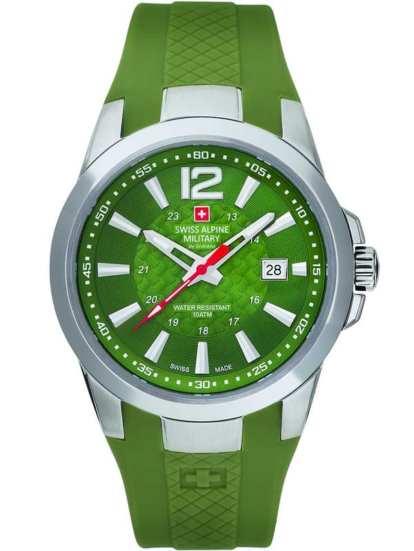 Mens Watch Swiss Alpine Military 7058.1838, Quartz, 43mm, 10ATM